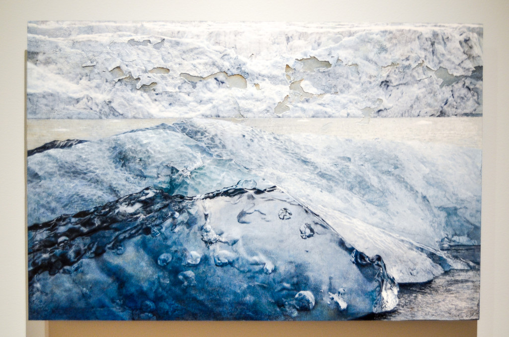 "Arctic Abrasions" by Elaine Spatz-Rabinowitz, at Grand Rapids Art Museum