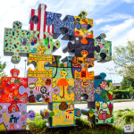 "Puzzled" by Corey Van Duinen, at Oakes Street Park