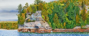 Artprize 9 Artprize 2017 Pictured Rocks National Lakeshore Painting