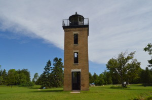 Peninsula Point Lighthouse Michigan Feature Photo