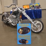 The Ghost Rider motorcylce was one of several vehicles at Grand Rapids Comic Con