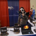 Grand Rapids Comic Con even got YouTube celebrity Vegan Black Metal Chef this year, who had a booth, and also did a live cooking demonstration