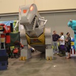 Squirrels Creations are another favorite of the event with Transformers and Minions walking around the floor