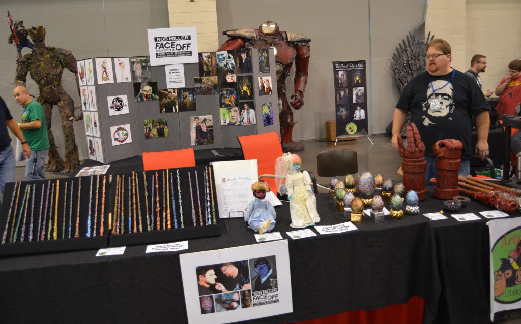Rob Miller is a featured guest at Grand Rapids Comic Con, bringing his many creations to the event