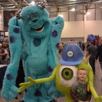 Mike and Sully from Monsters Inc.