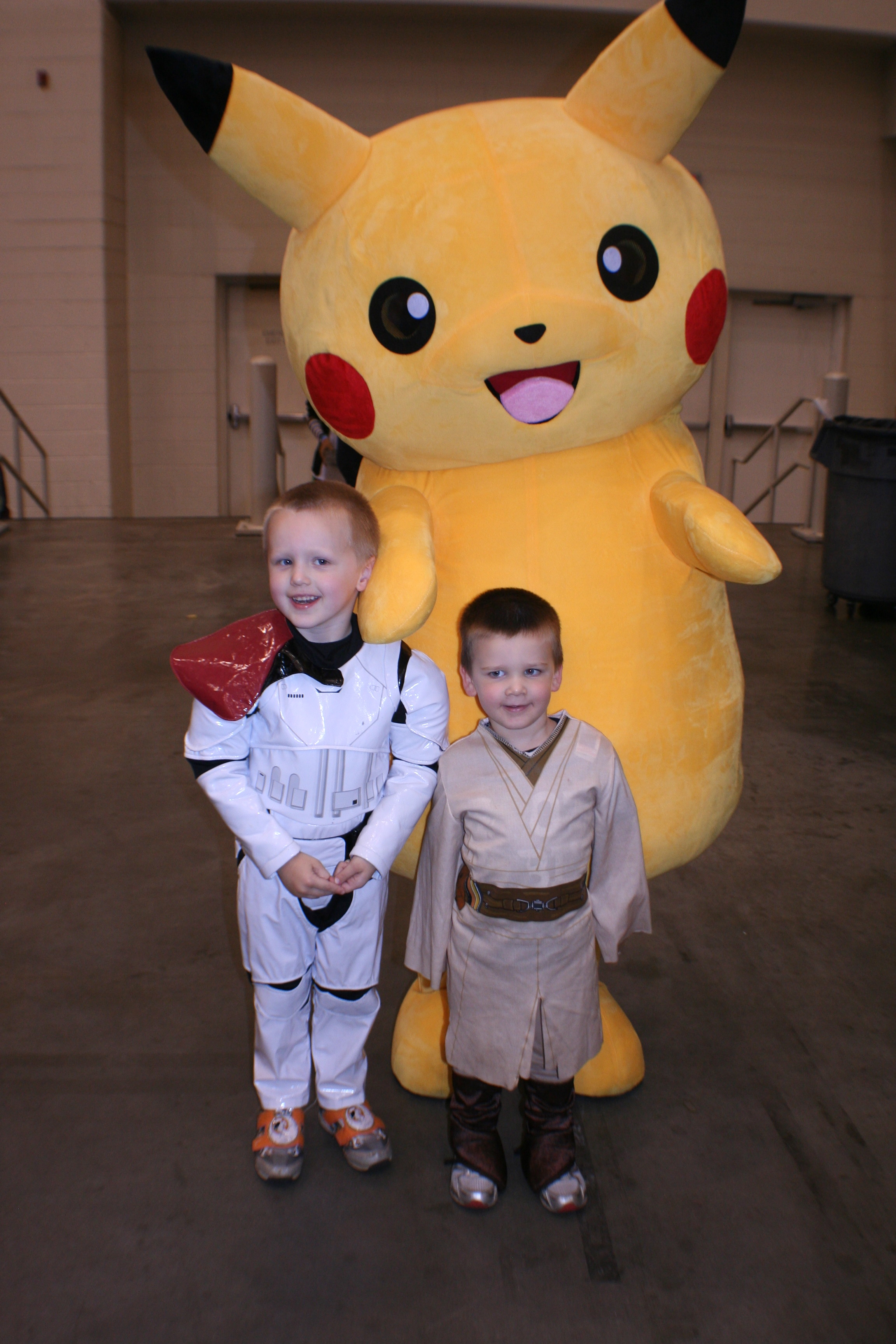Even Pikachu made an appearance at Grand Rapids Comic Con