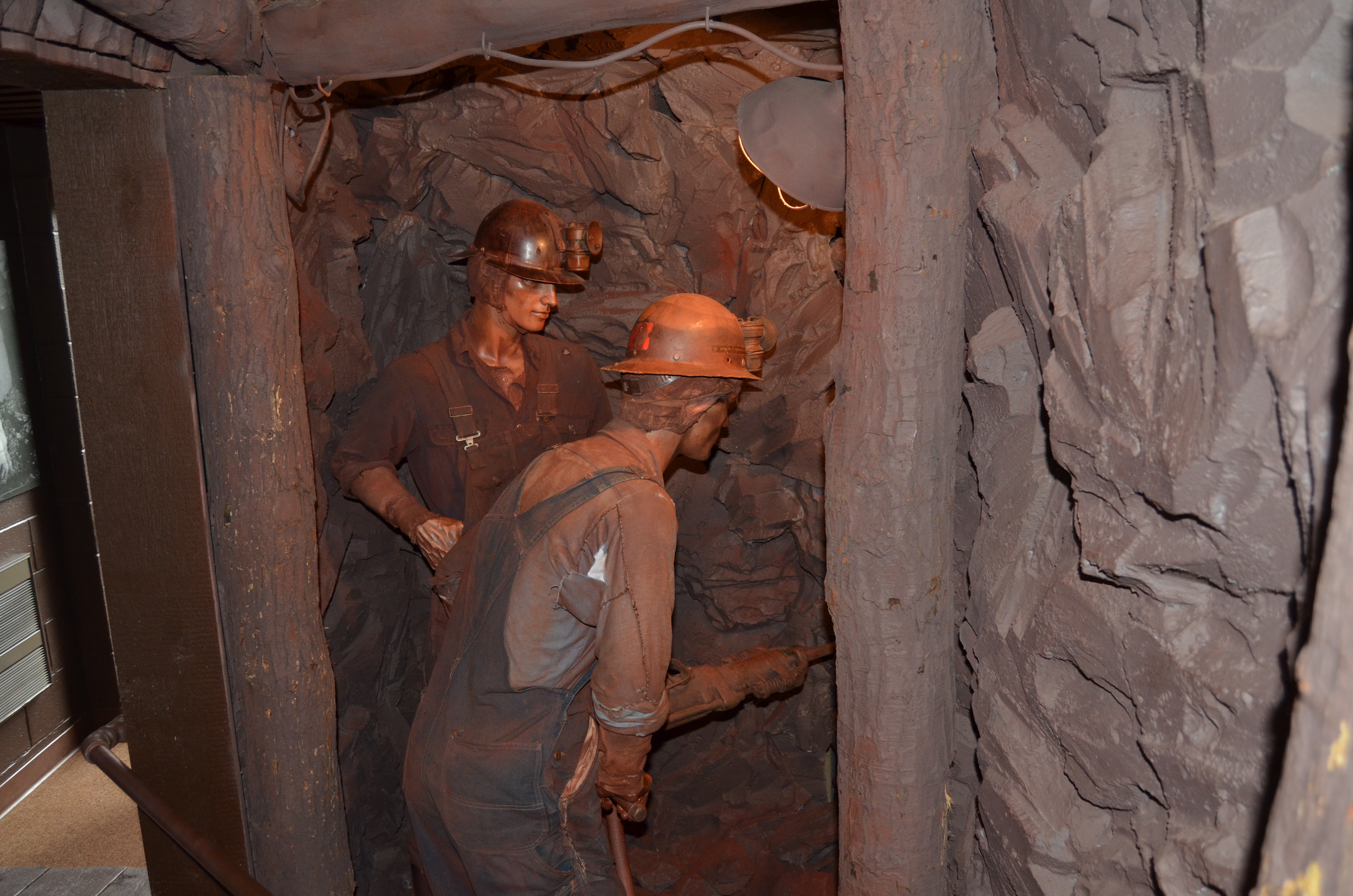 Michigan Iron Industry Museum Barnes-Hecker Collapse Interactive