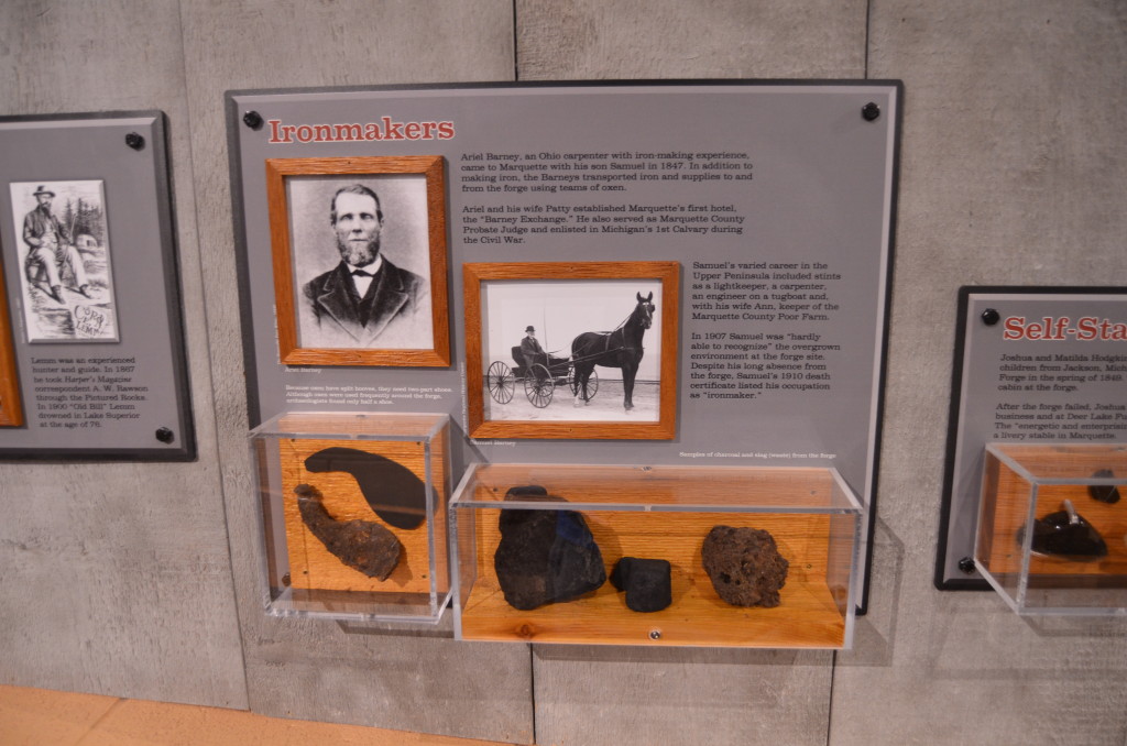 Michigan Iron Industry Museum Ironmakers Display