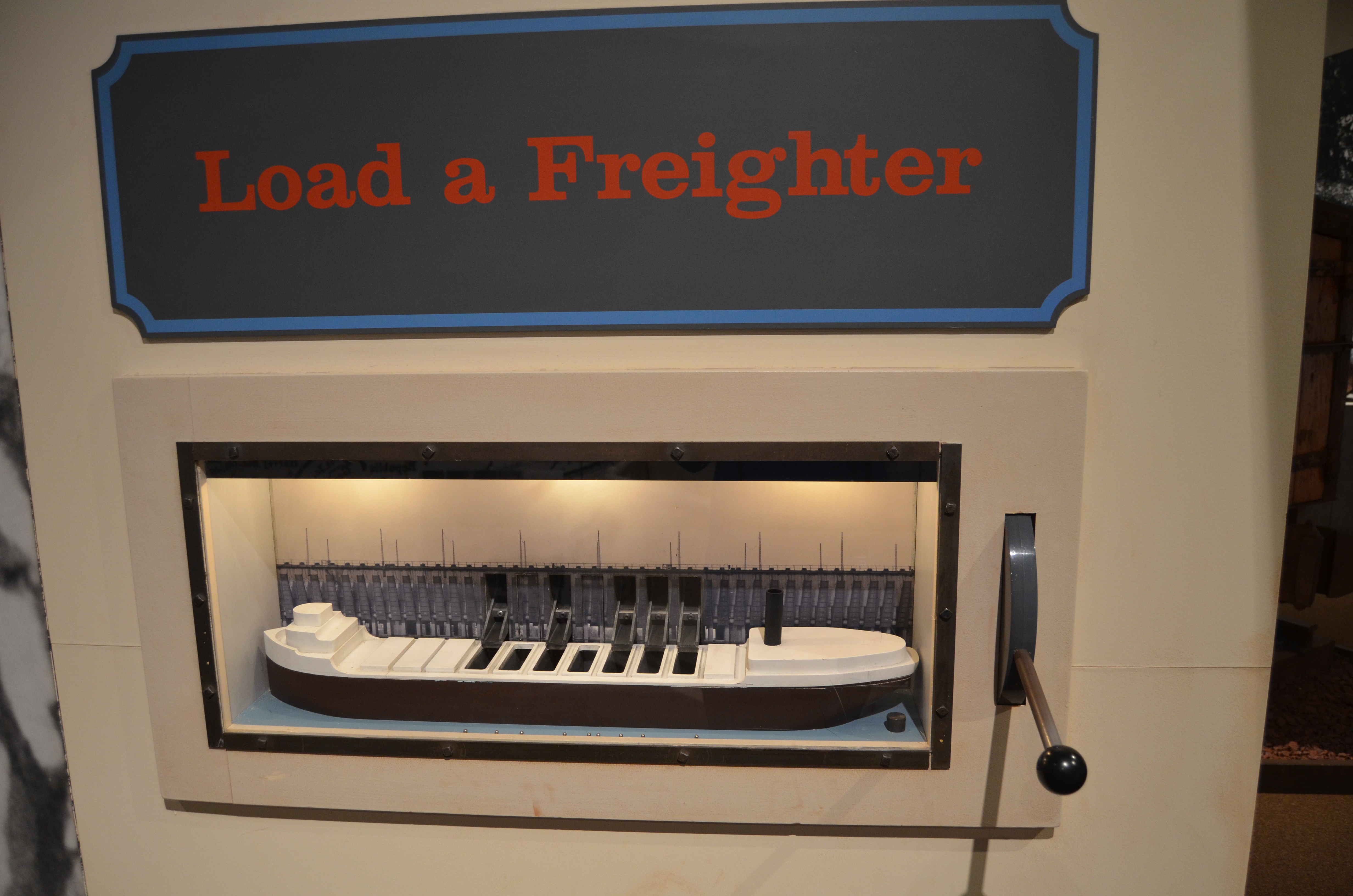 Michigan Iron Industry Museum Load Freighter Interactive