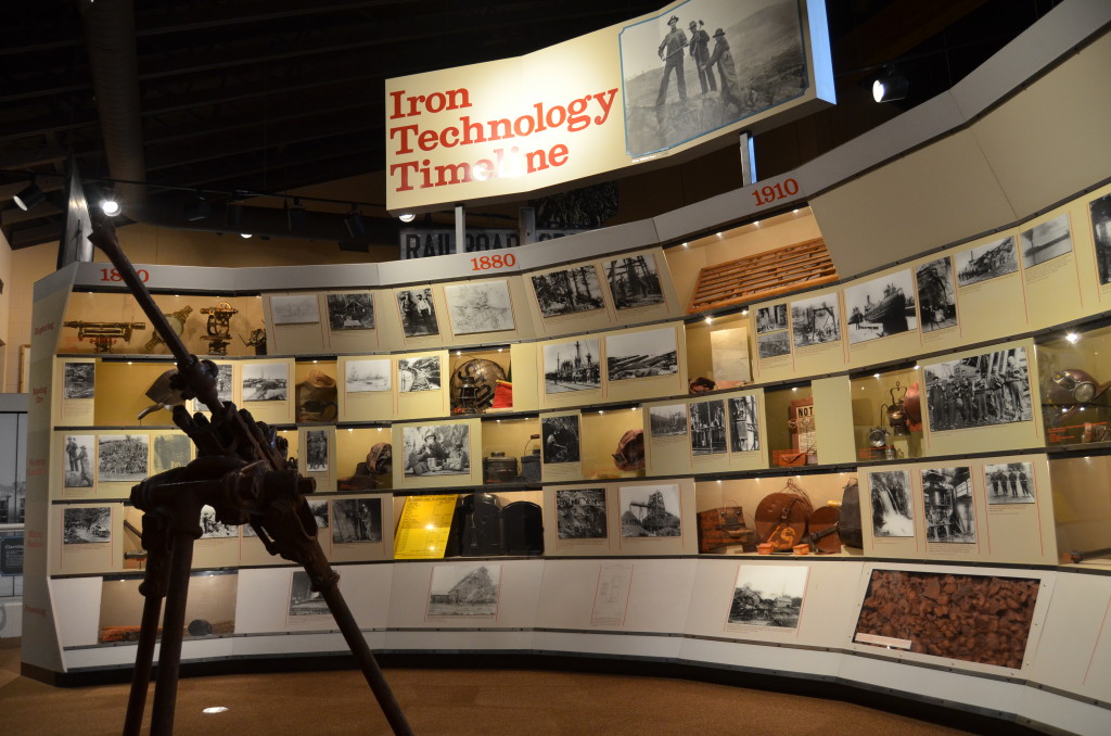 Michigan Iron Industry Museum Technology Timeline