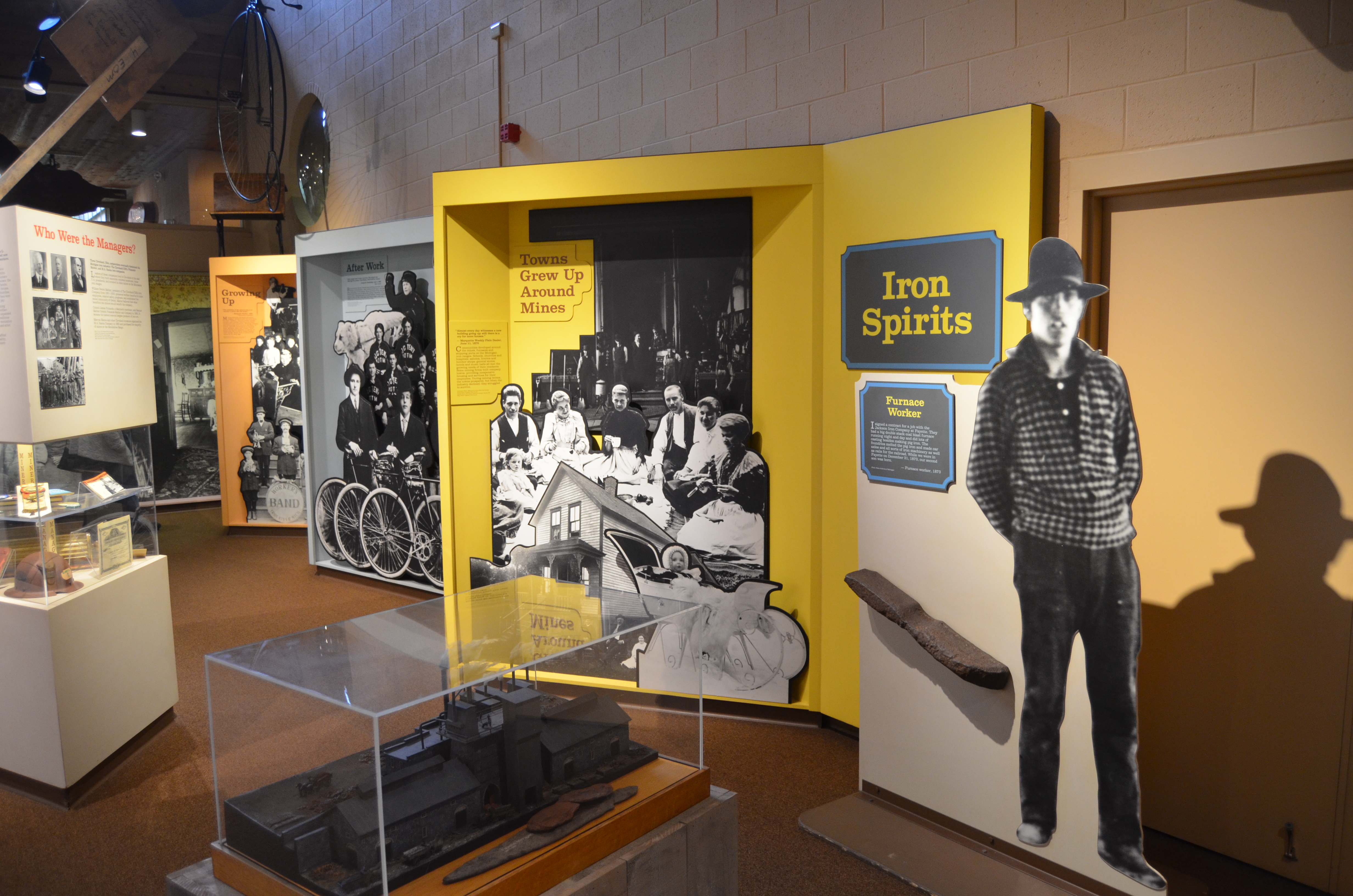 Michigan Iron Industry Museum Workers Spirits