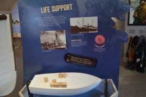 Point Betsie Lighthouse Life Saving Station Display