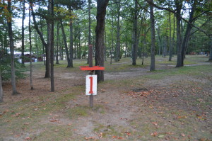 Otsego Lake State Park Disc Golf Course Gaylord