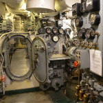 USS Silversides Submarine Museum Below Deck Hallway