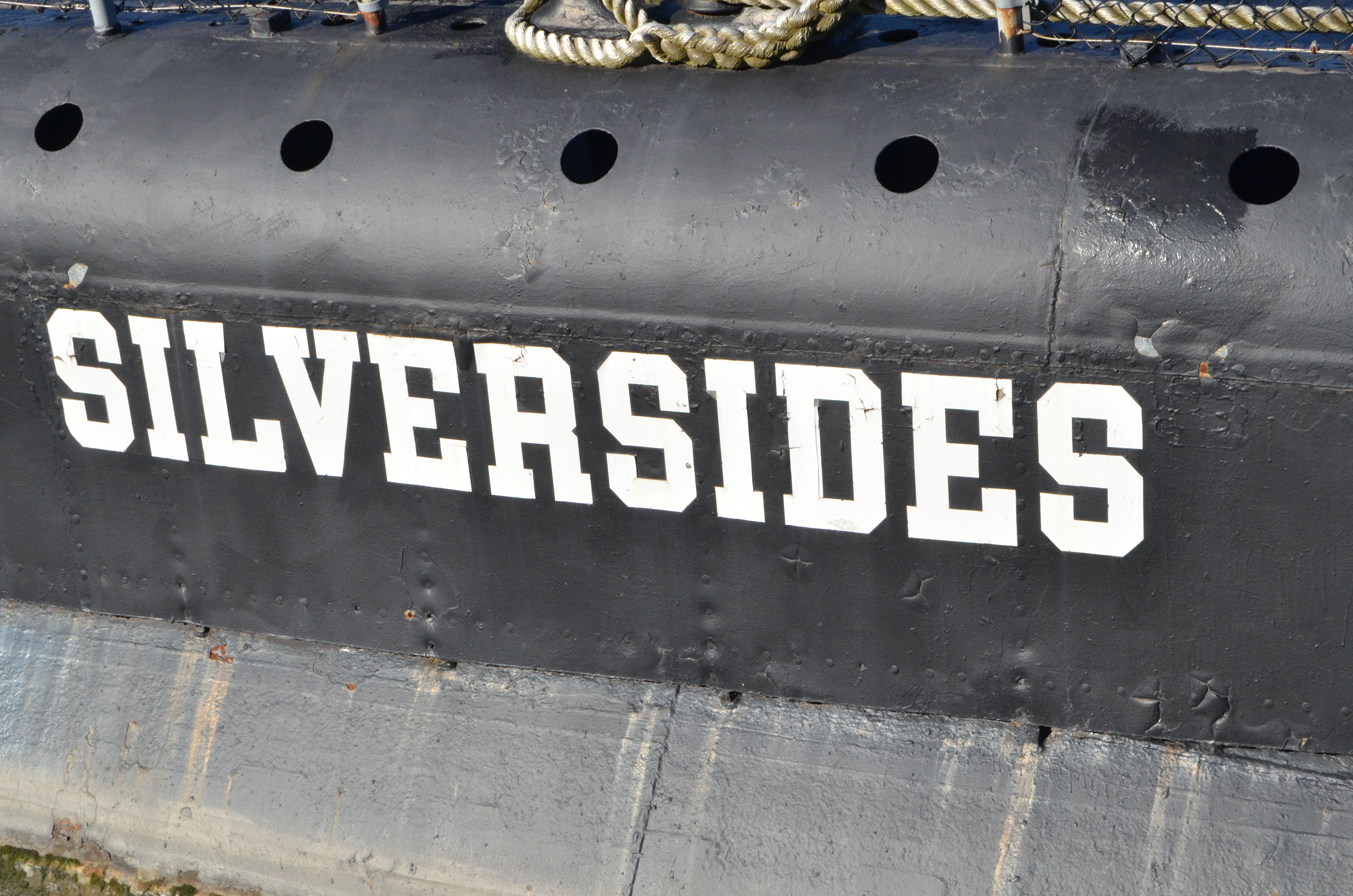 USS Silversides Submarine Museum Close Up