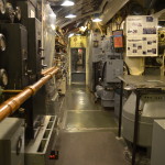 USS Silversides Submarine Museum Hallway