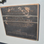 USS Silversides Submarine Museum Historical Landmark Plaque