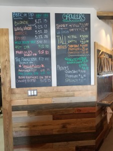 Austin Brothers Beer Company Tap Board