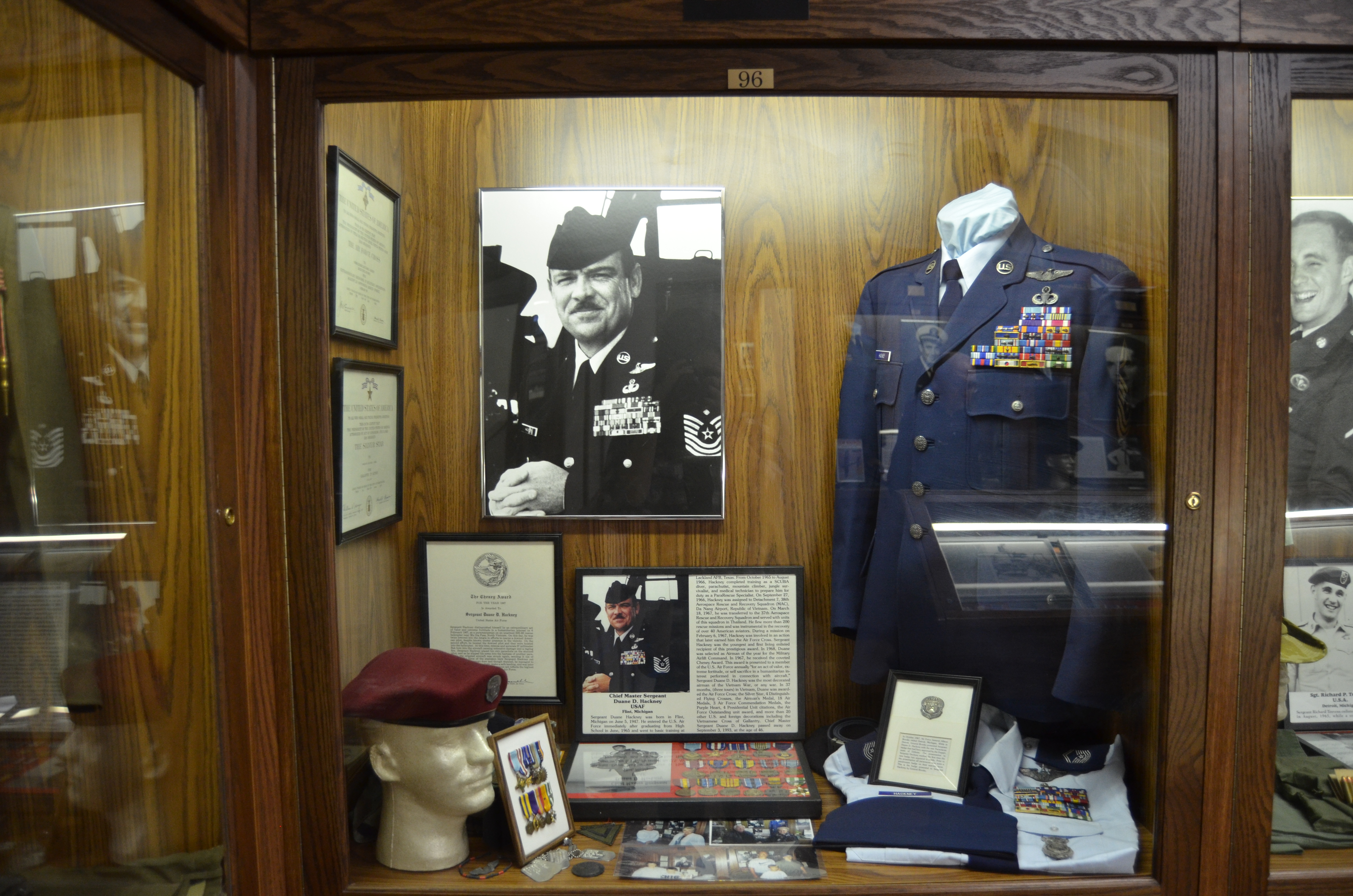 Michigan's Own Military and Space Heroes Museum Duane Hackney