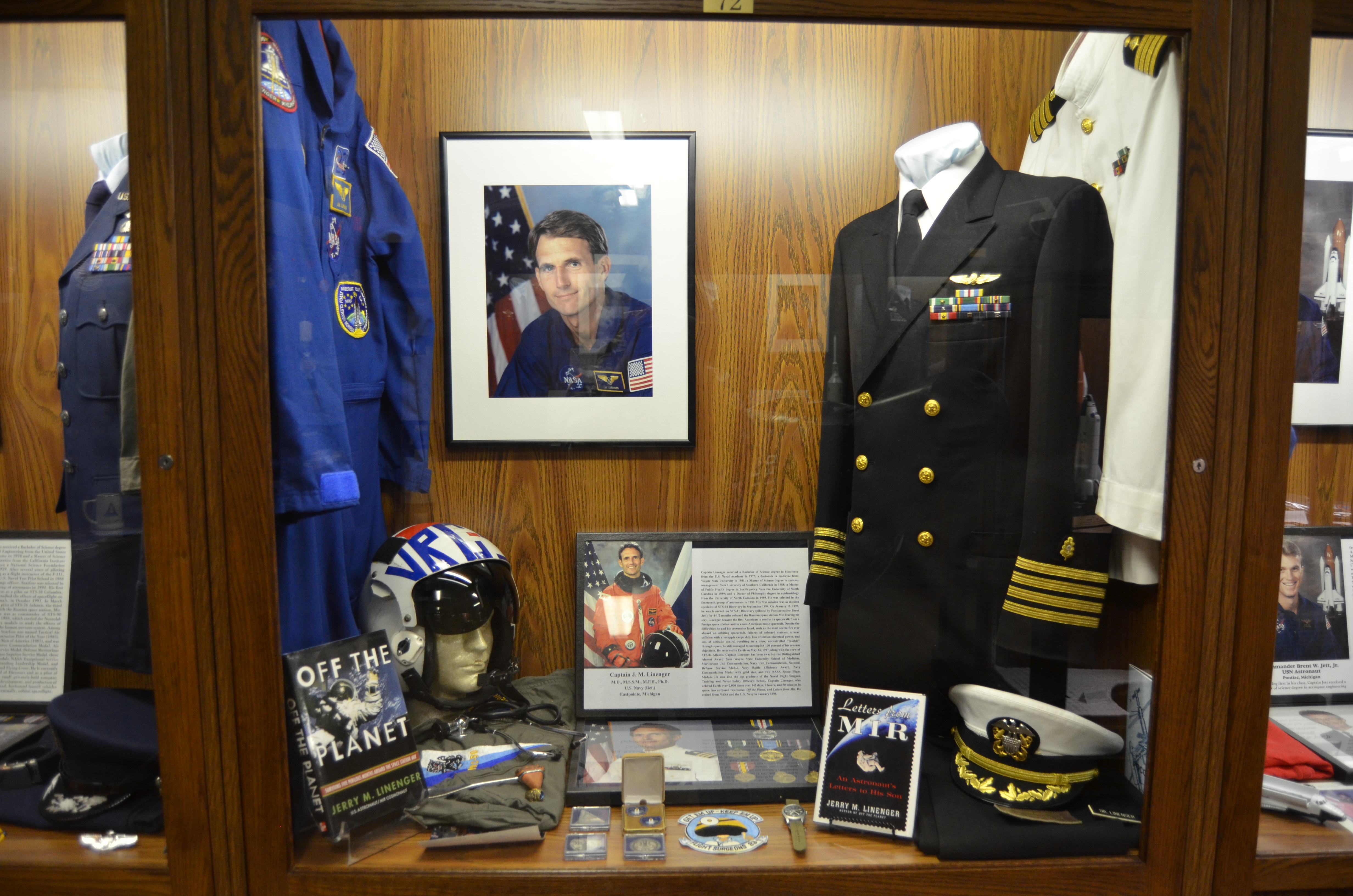 Michigan's Own Military and Space Heroes Museum J.M. Linenger Astronaut