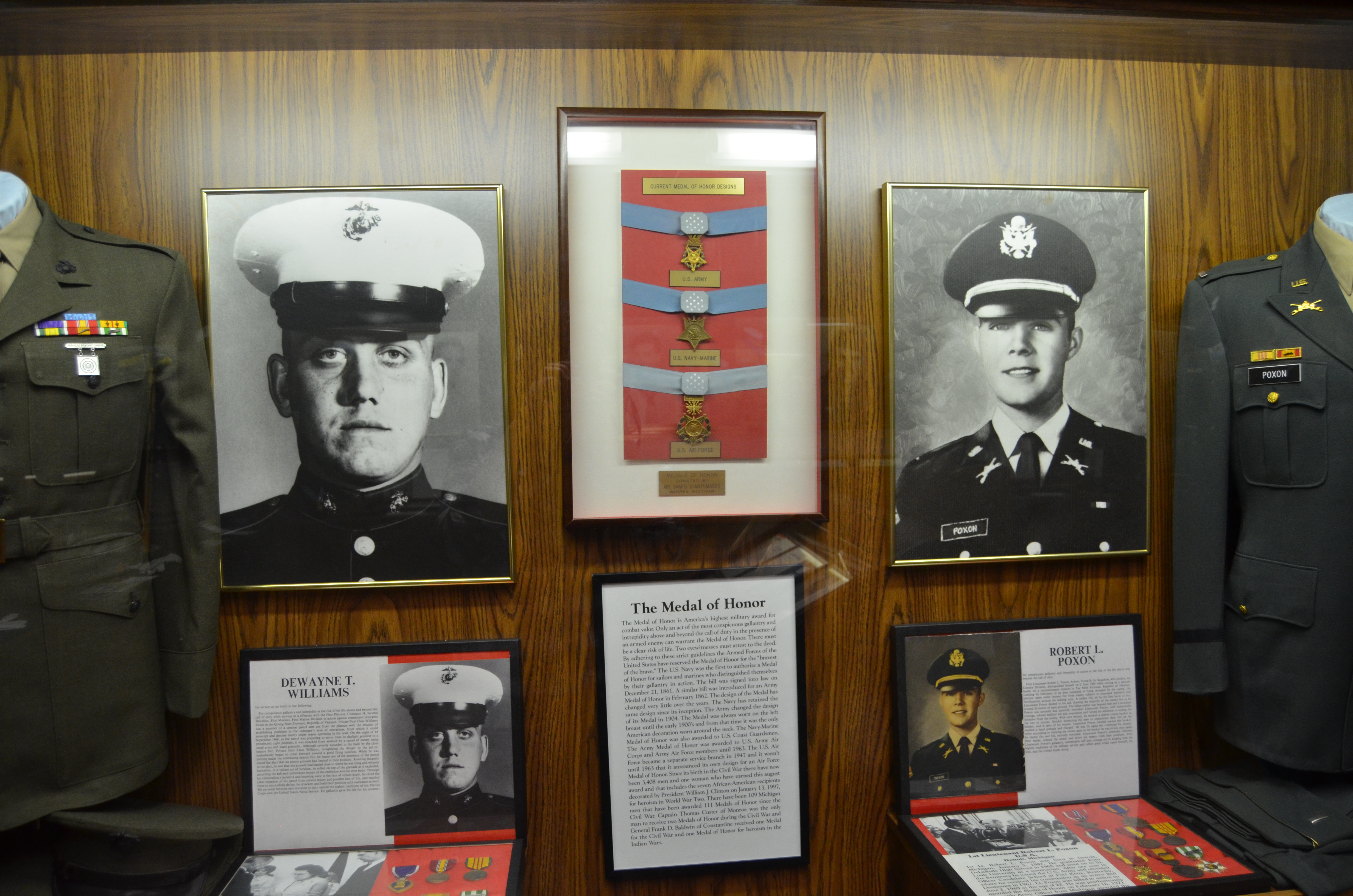 Michigan's Own Military and Space Heroes Museum Medal of Honor Exhibit