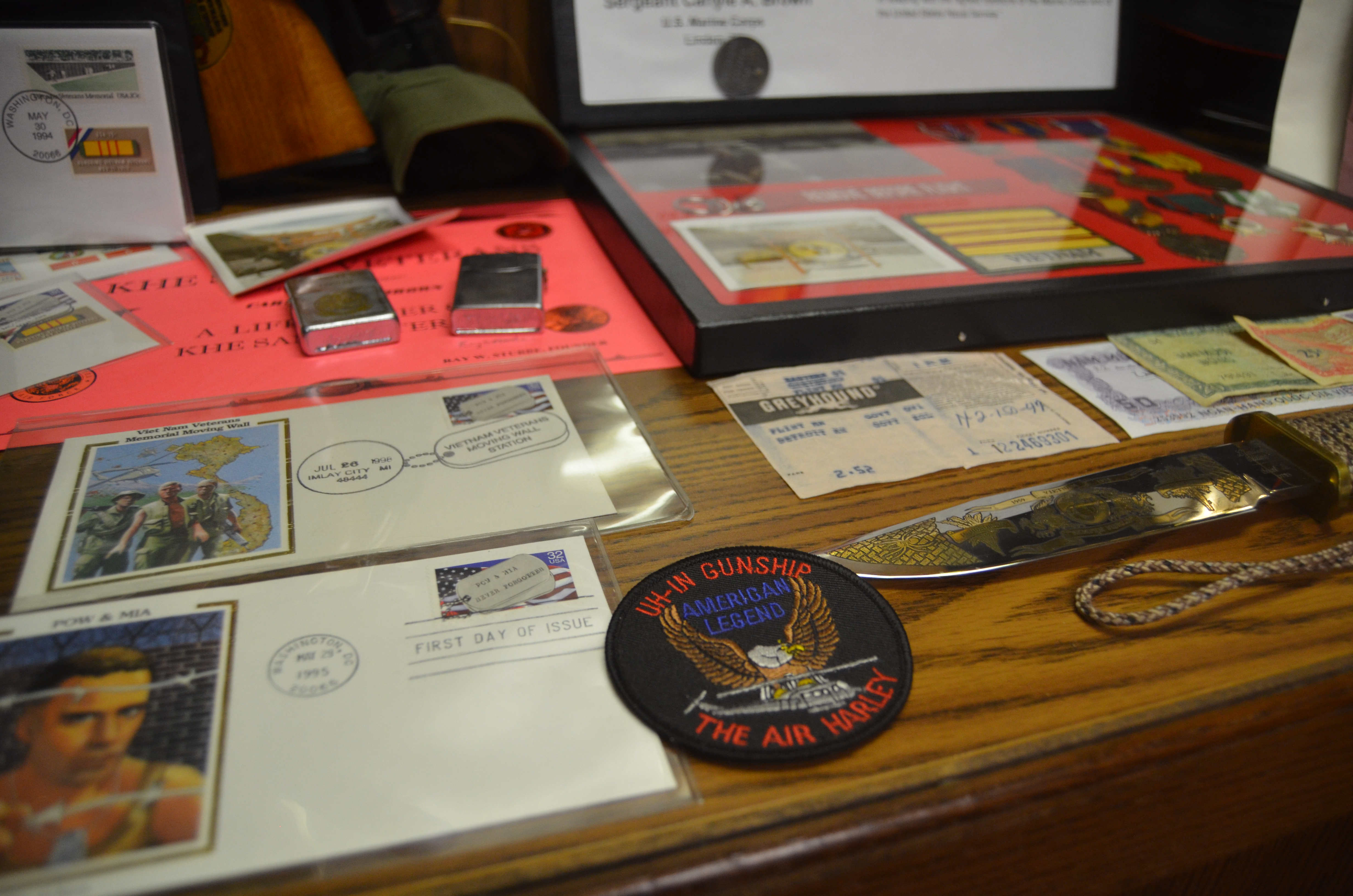 Michigan's Own Military and Space Heroes Museum Postcards and Mementos