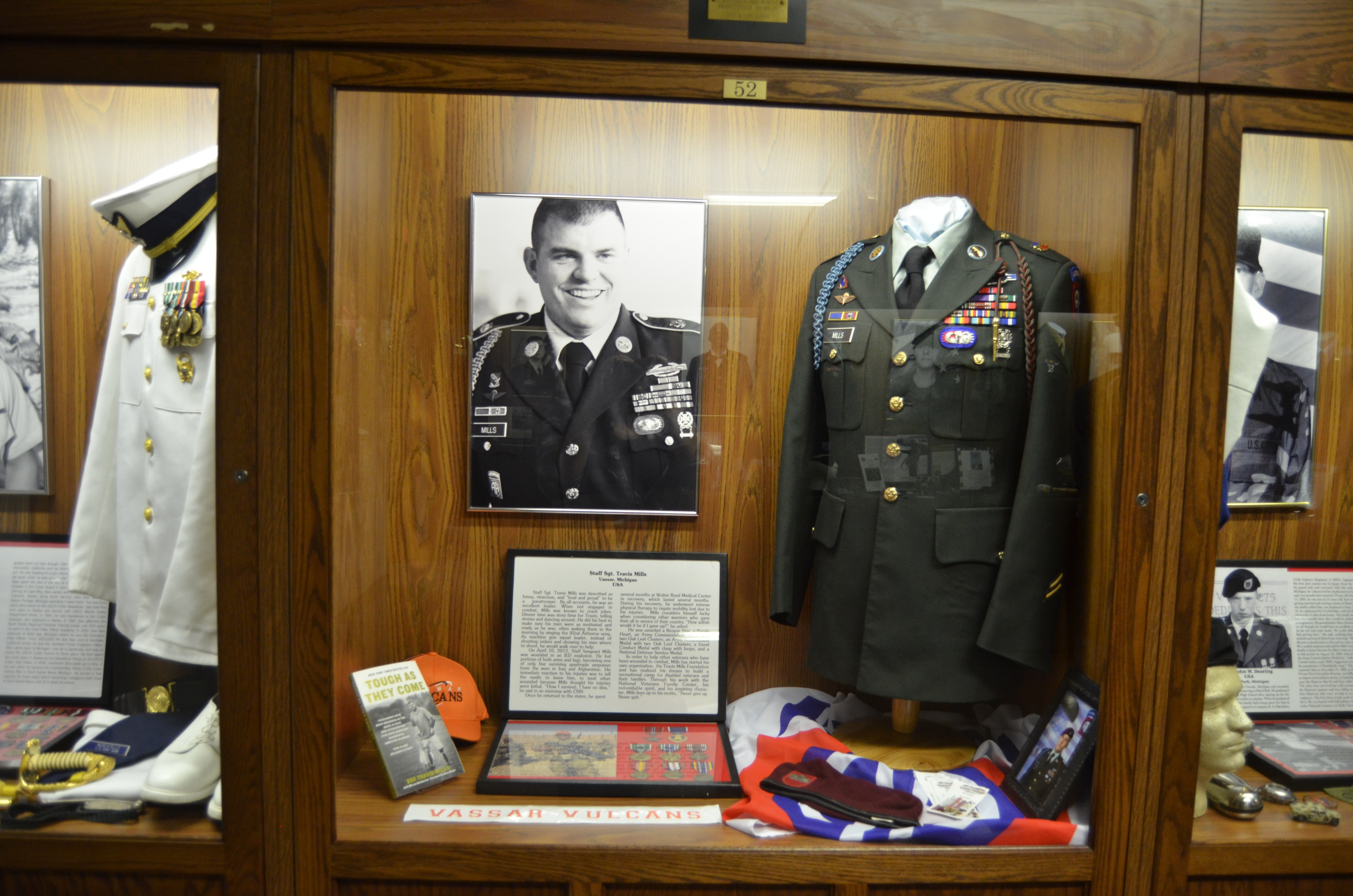 Michigan's Own Military and Space Heroes Museum Travis Mills