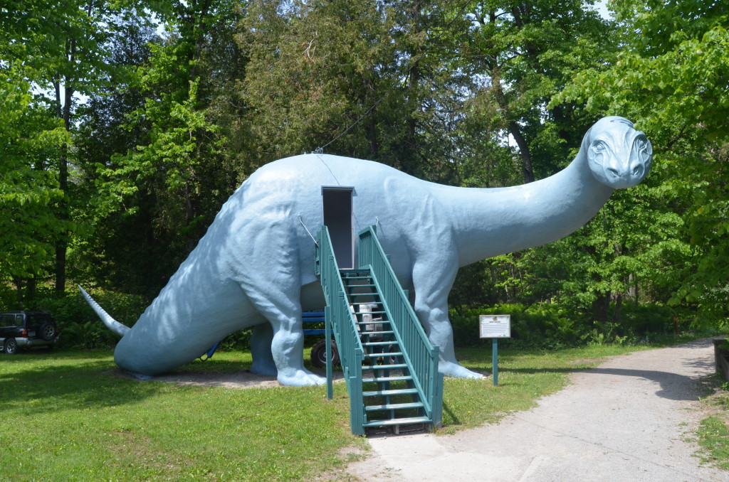 Dinosaur Gardens Brontosaurus Ossineke Michigan