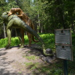 Dinosaur Gardens Corythosaurus Ceratosaurus Michigan