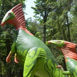 Dinosaur Gardens Parasauralophus Two Ossinke Michigan
