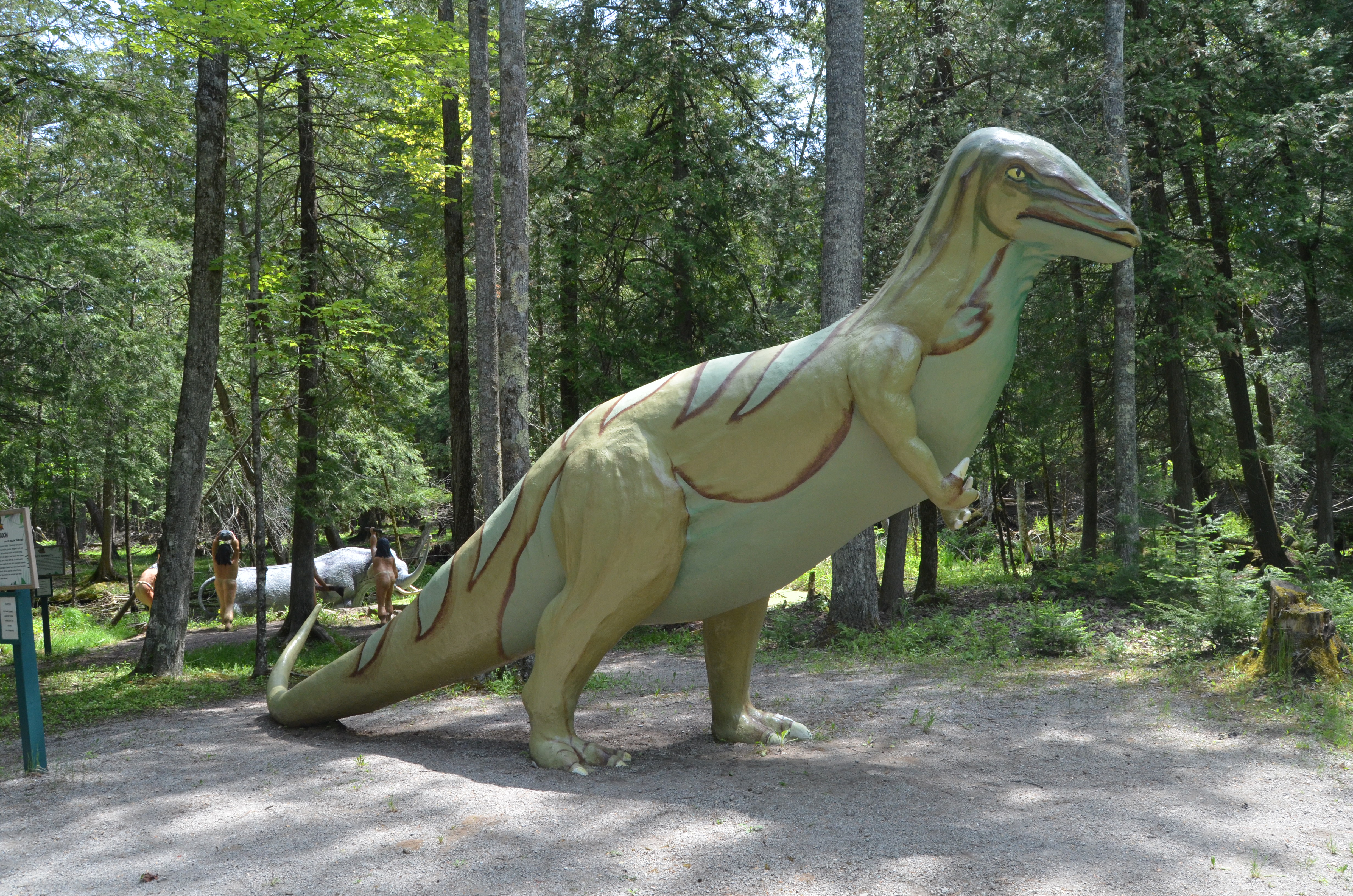 Dinosaur Gardens Sculpture Park Ossineke Michigan