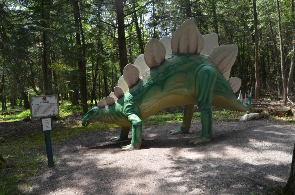 Dinosaur Gardens Stegosaurus Ossineke Michigan