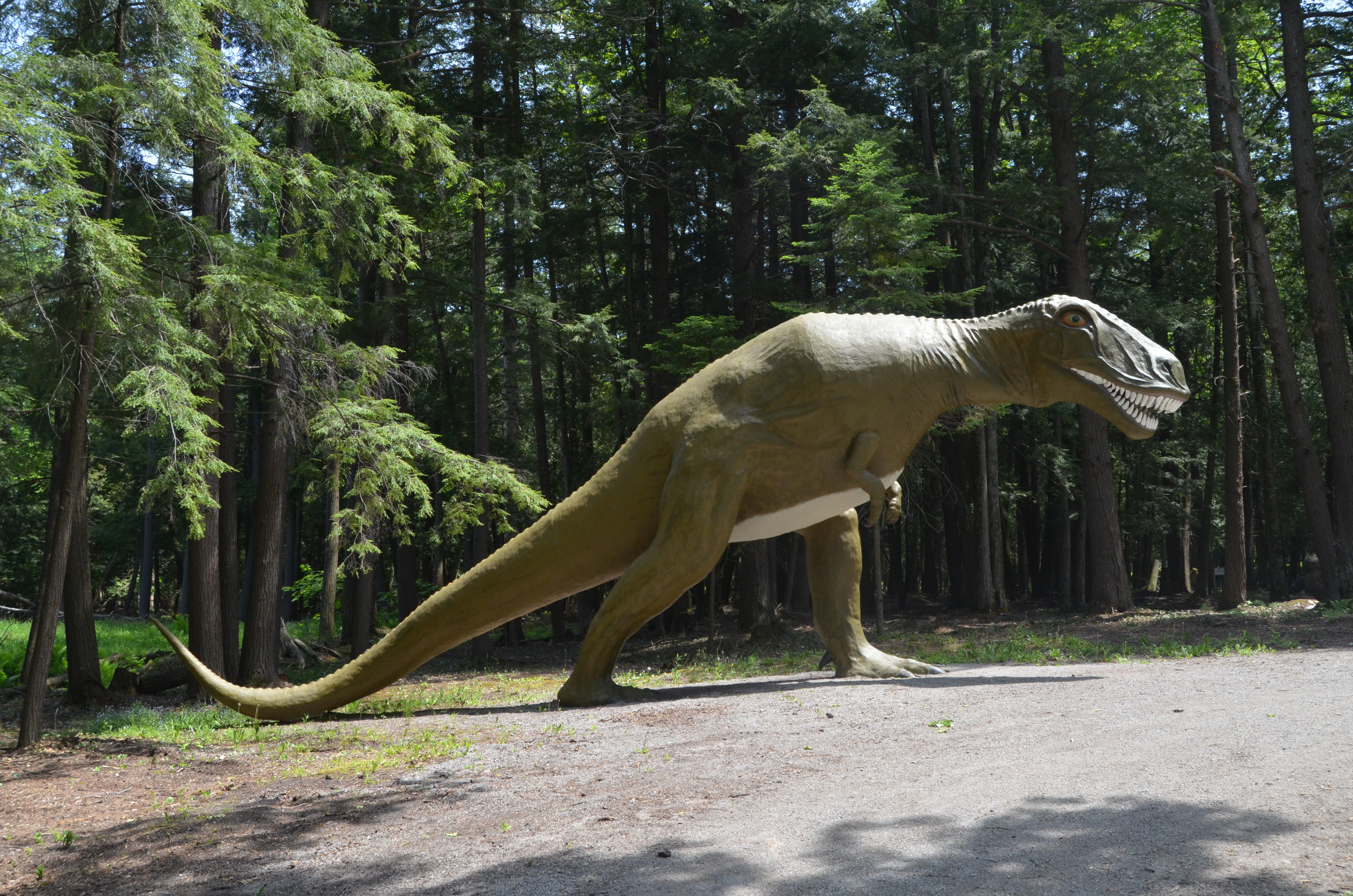 Dinosaur Gardens Tyrannosaurus Rex Ossineke Michigan