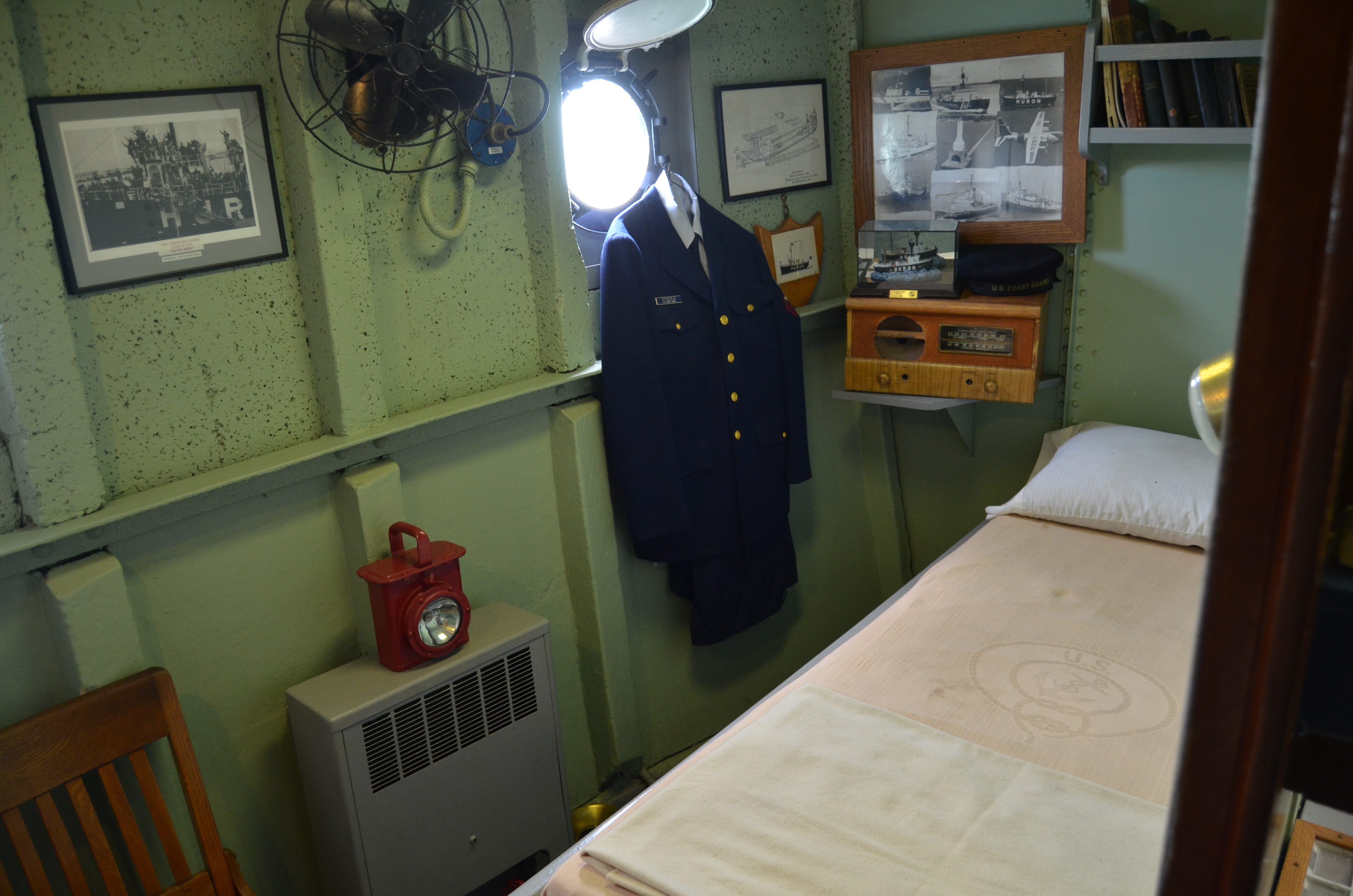 Lightship Huron Bedroom Main Deck Michigan Museum