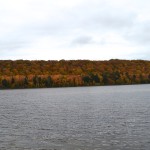 Fall Color Whitefish Bay Scenic Byway Monocle Lake Trees