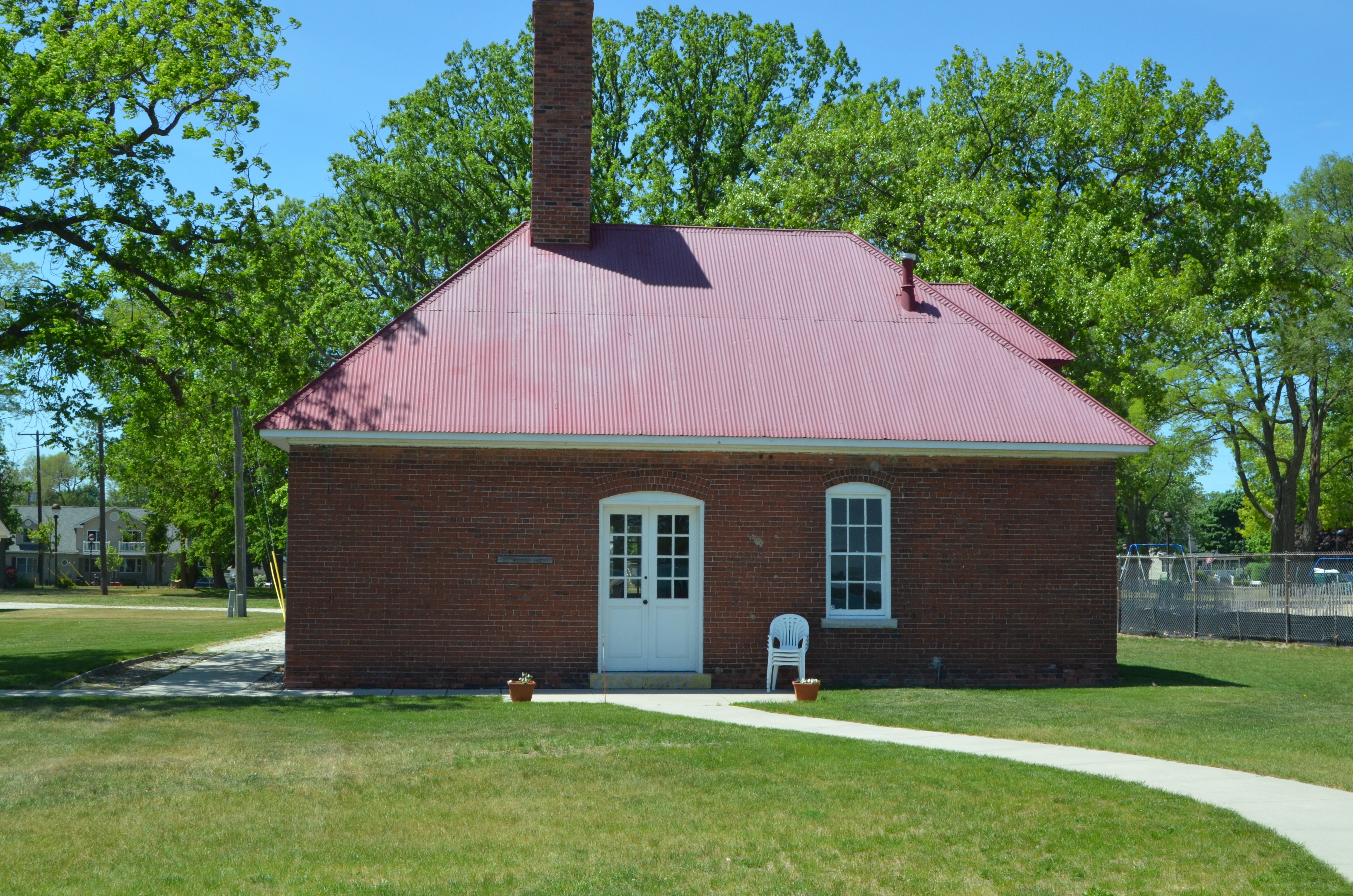 Fort Gratiot Lighthouse Fog Signal Building Michigan