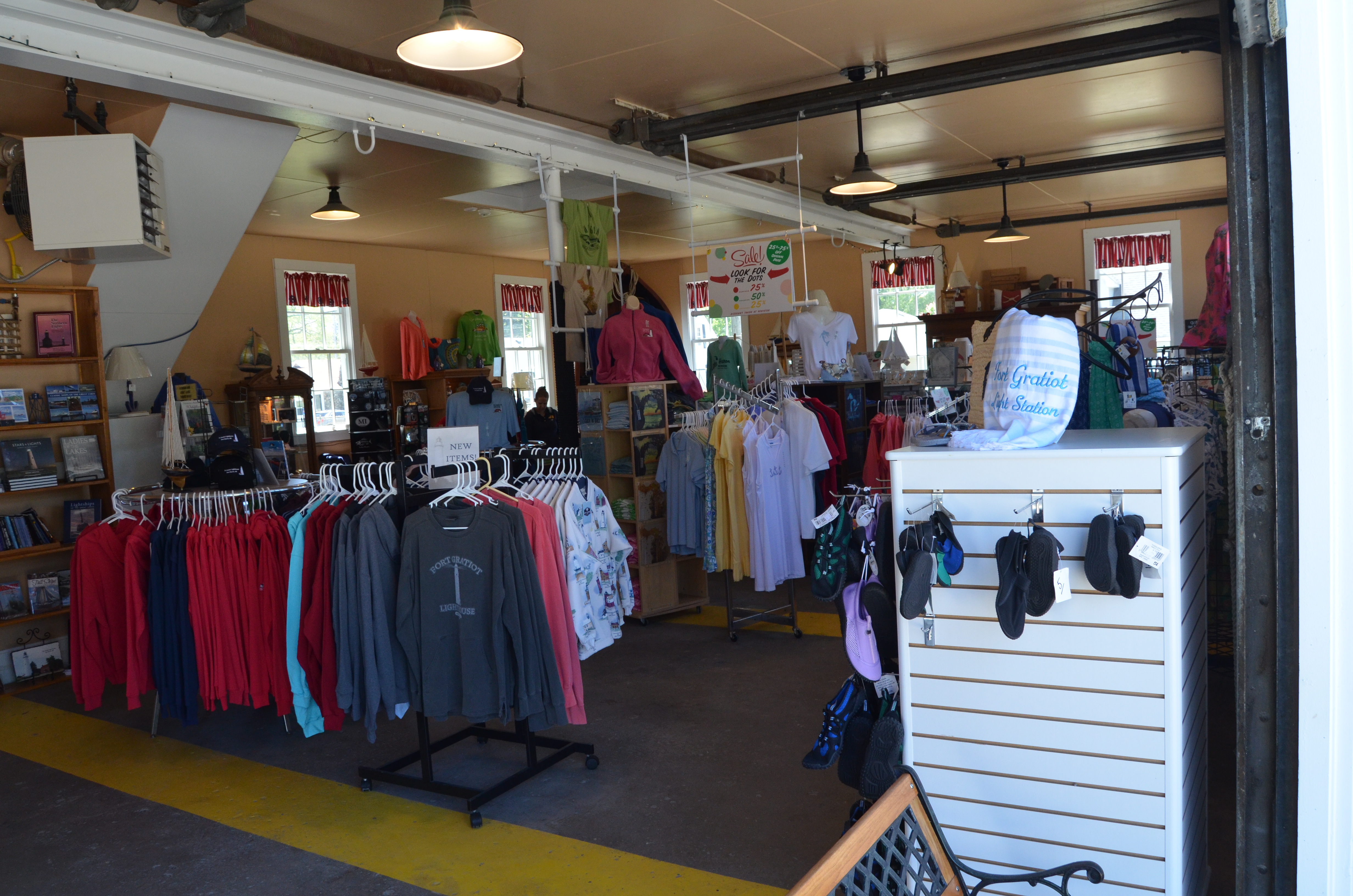 Fort Gratiot Lighthouse Gift Shop Interior