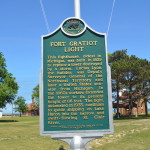 Fort Gratiot Lighthouse Michigan Historical Marker