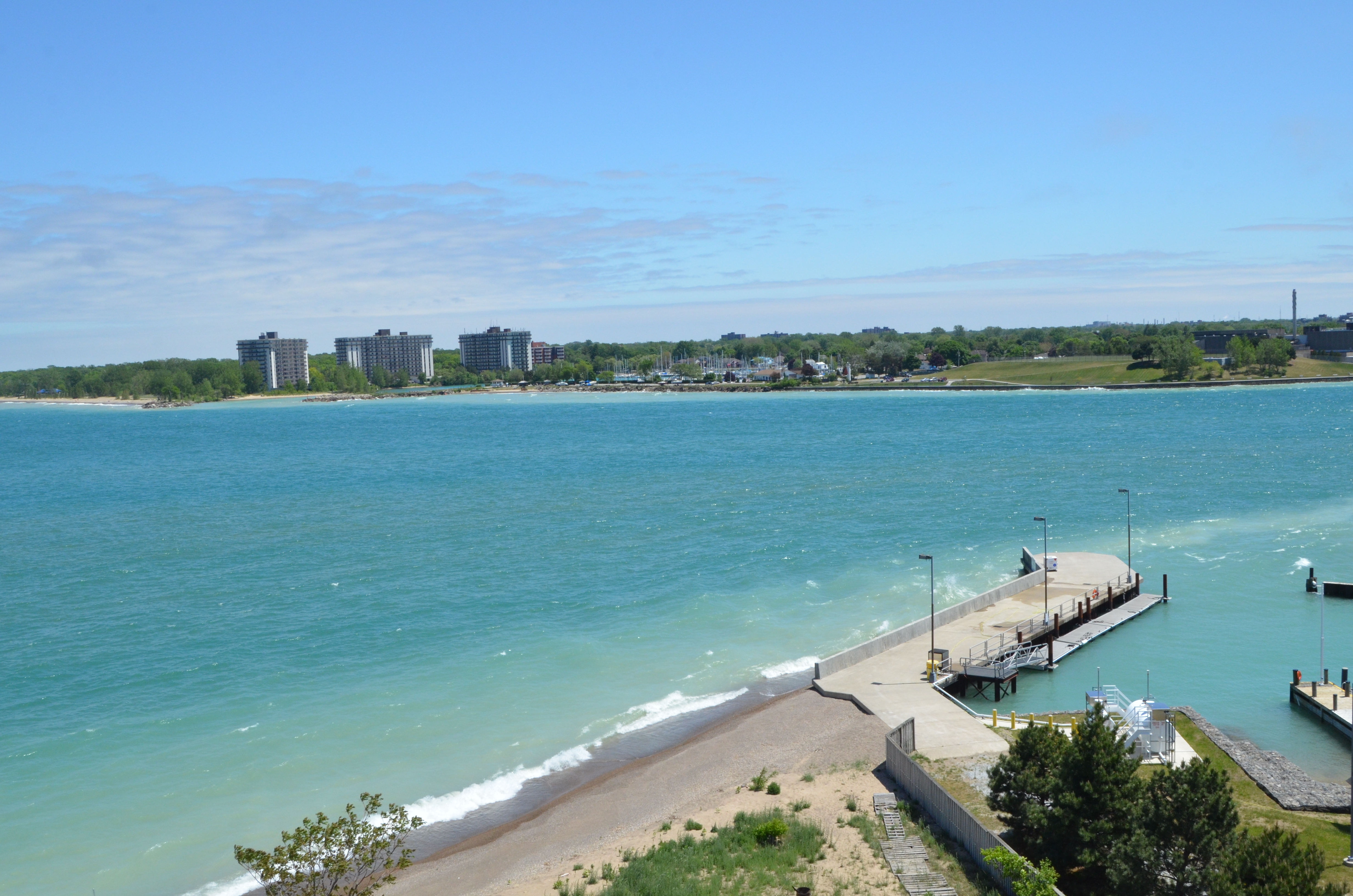 Fort Gratiot Lighthouse Tower View Lake Huron