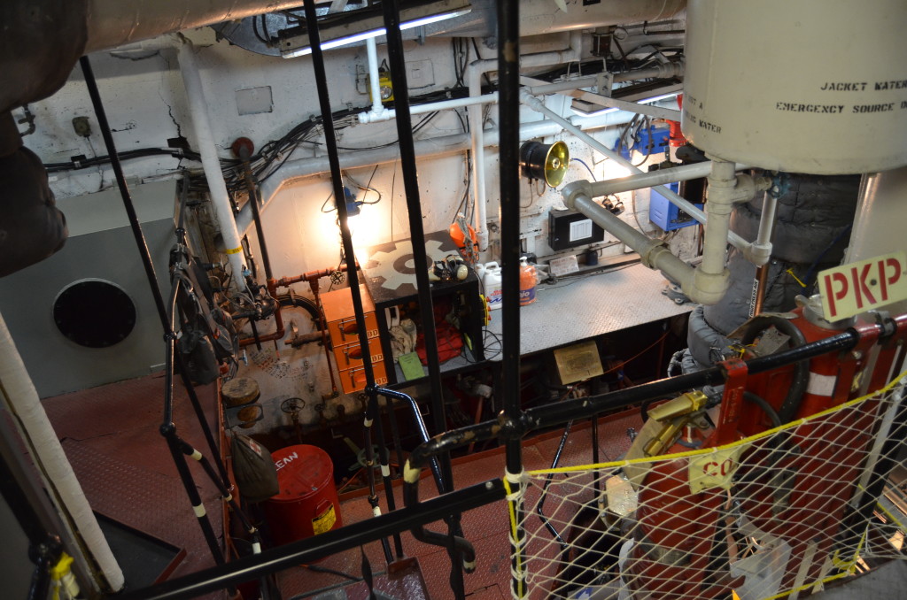 Icebreaker Mackinaw Maritime Museum Engine Room View