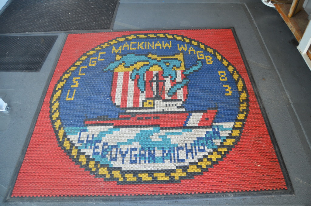 Icebreaker Mackinaw Maritime Museum Entrance Rug