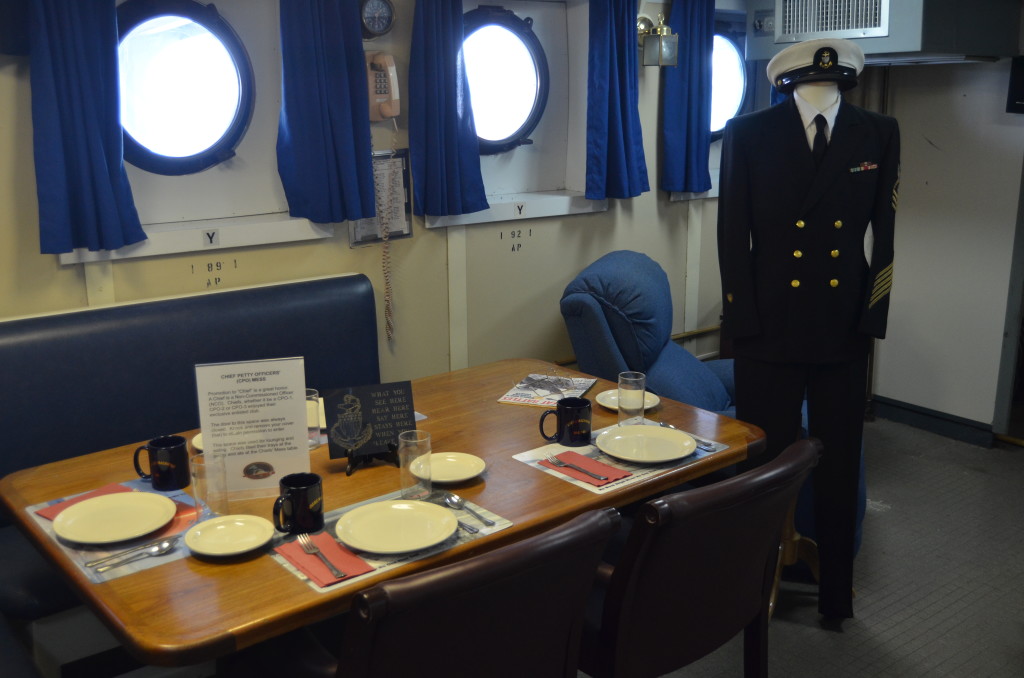 Icebreaker Mackinaw Maritime Museum Officer Dining