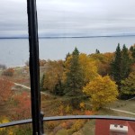 Point Iroquois Lighthouse Tower Fall Color