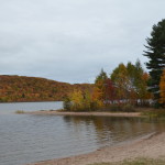 Whitefish Bay Scenic Byway Monocle Lake Fall Color