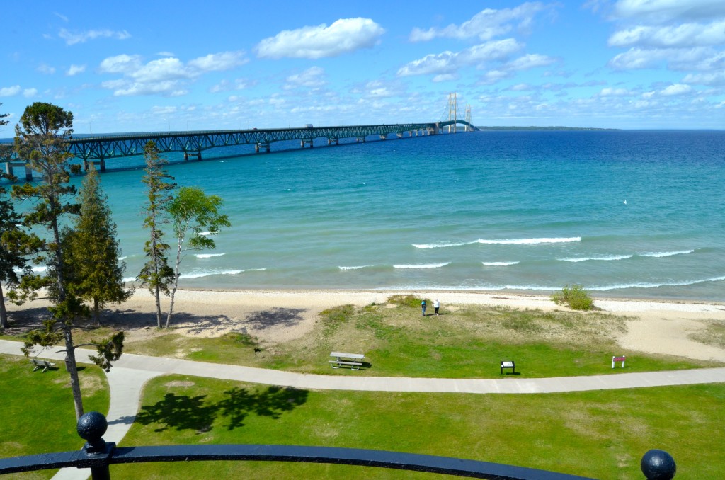 View from Old Mackinac Point Lighthouse