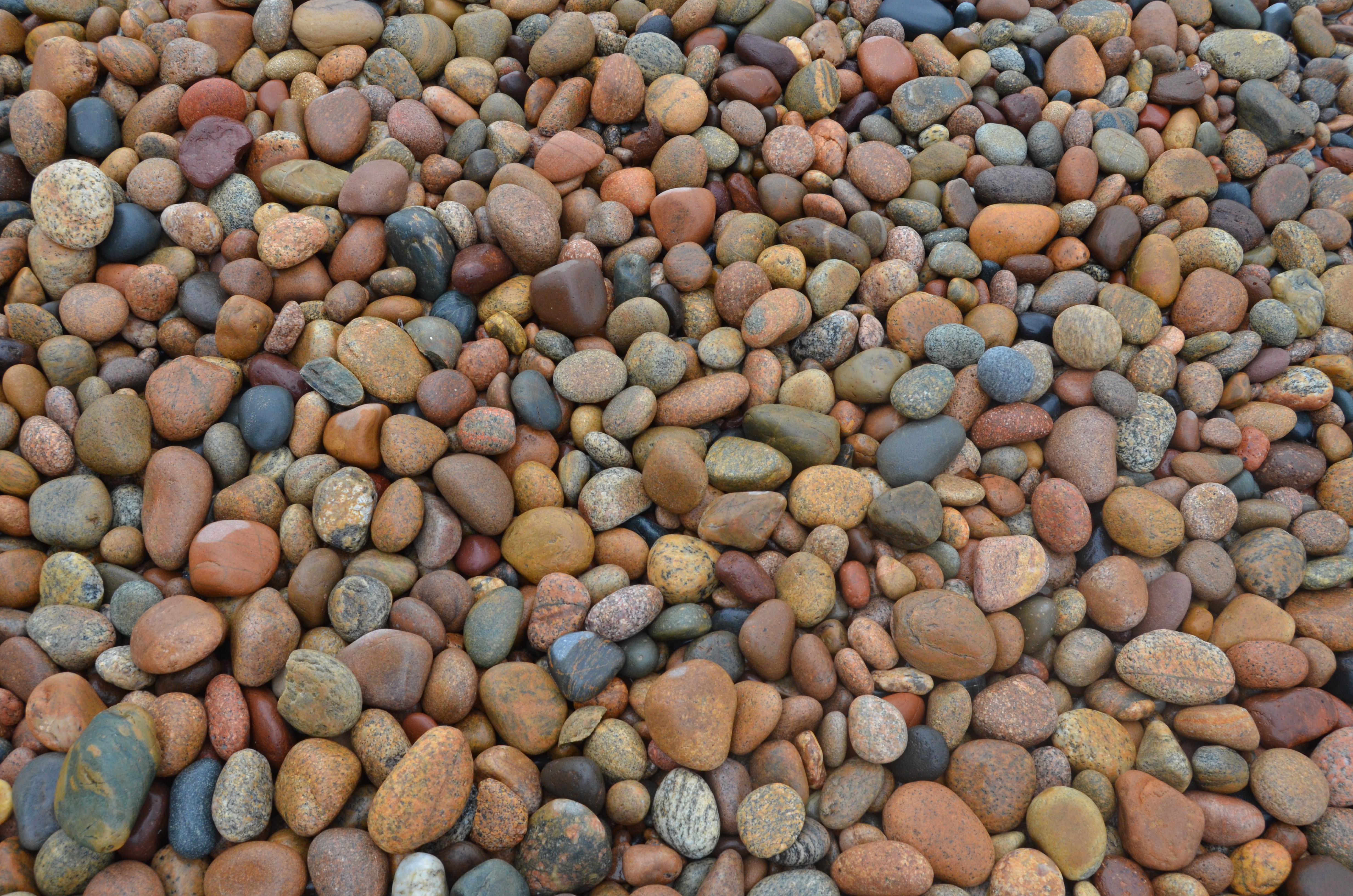 Rocky beach at Whitefish Point