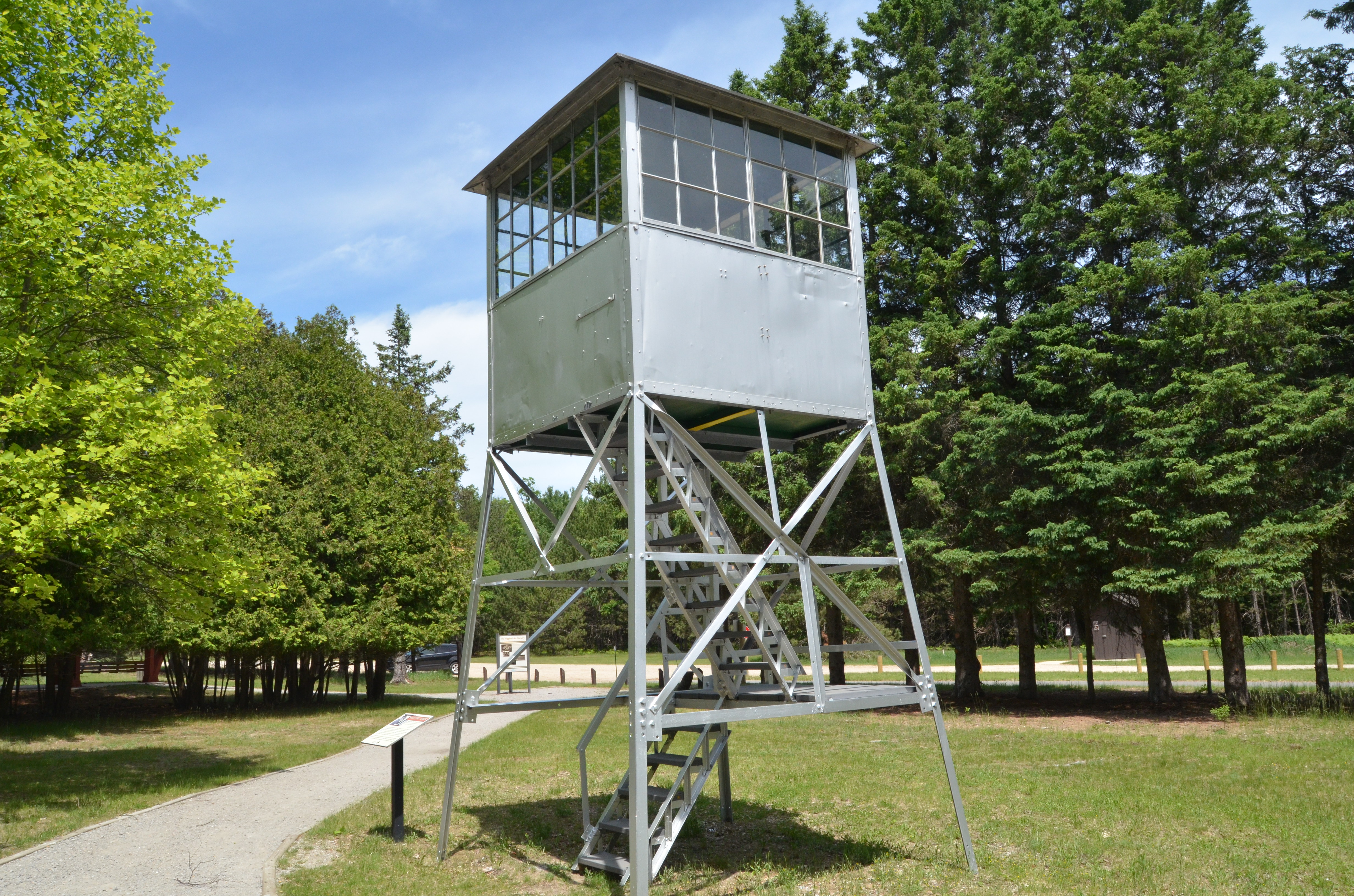 Michigan Civilian Conservation Corps Museum Hale Fire Tower