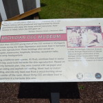 Michigan Civlian Conservation Corps Museum Info Sign