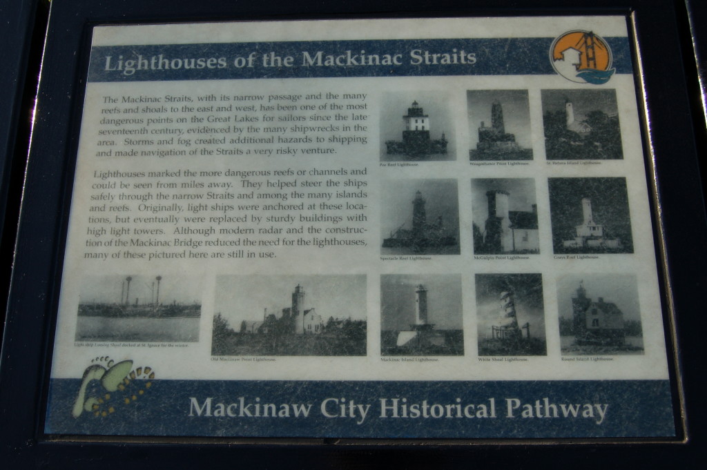 Old Mackinac Point Lighthouse Mackinac Straits Beacons
