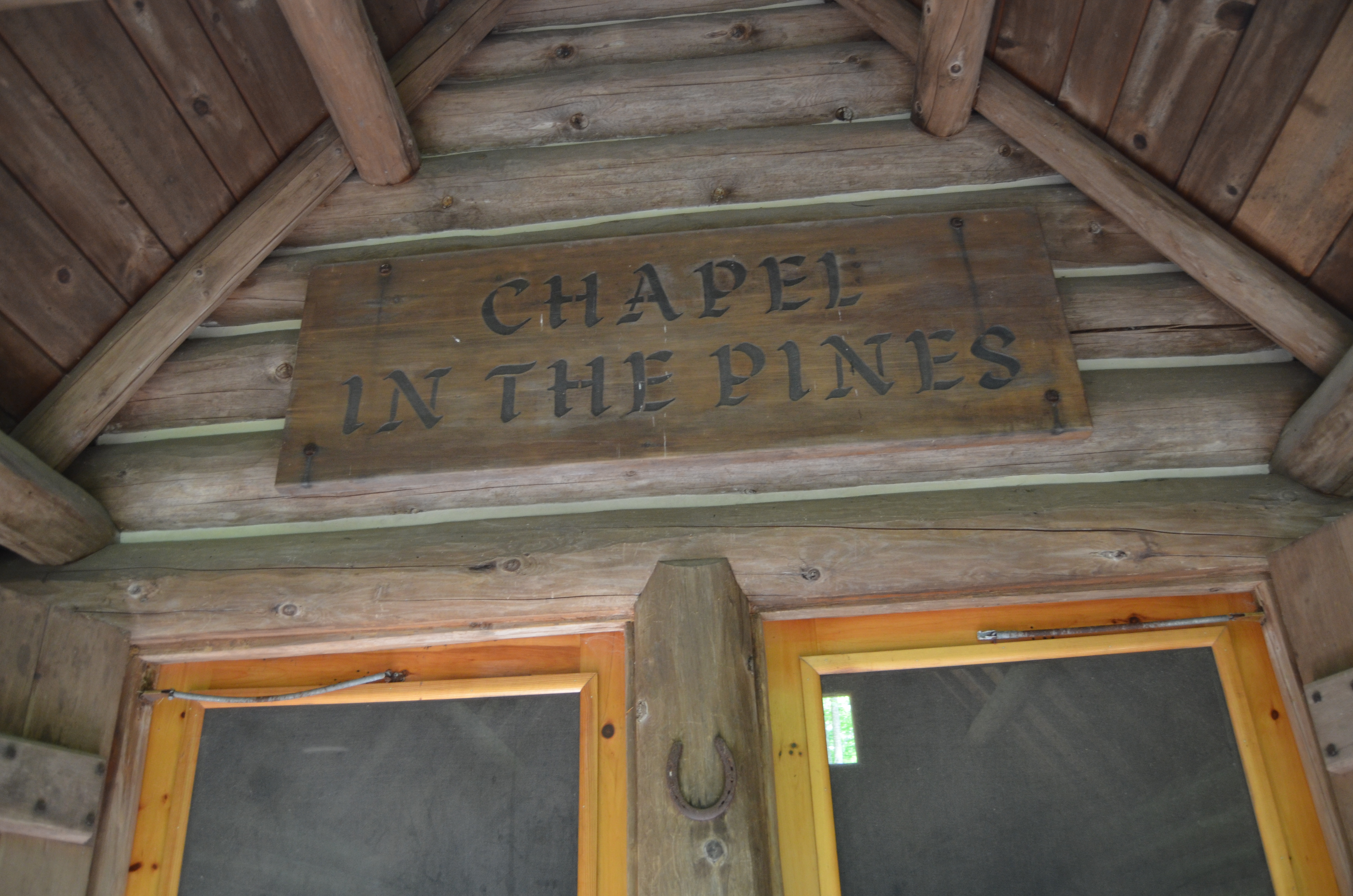 Hartwick Pines State Park Chapel in the Pines Entrance